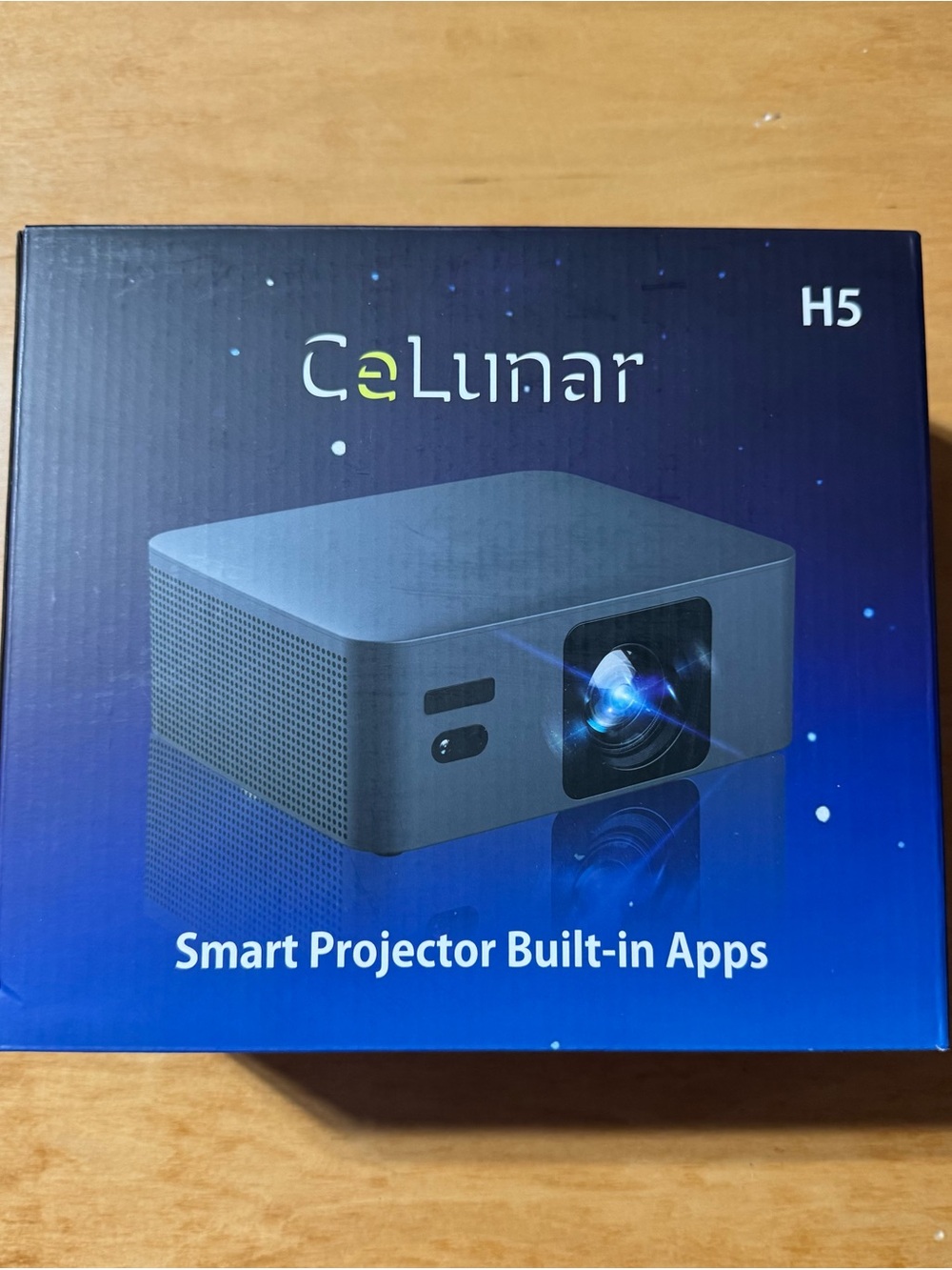 Smart Mini Projector with WiFi and Bluetooth 4K Support Home Theater